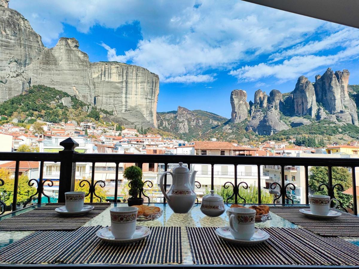 Meteora View Penthouse Apartman Kalambáka Kültér fotó